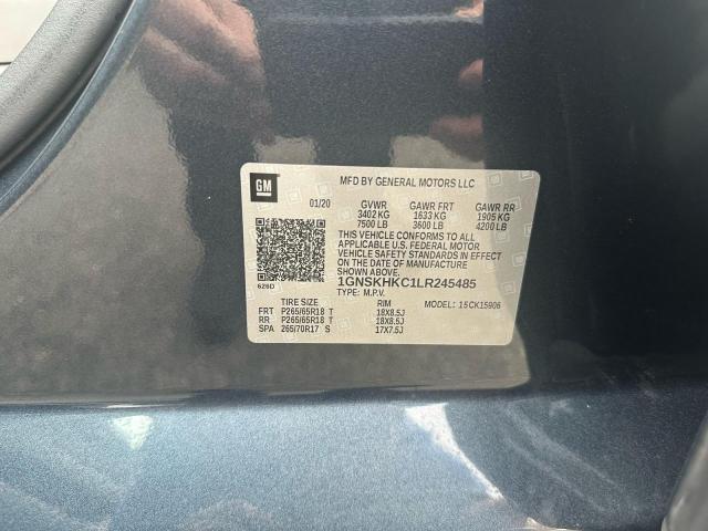 2020 CHEVROLET SUBURBAN K 1GNSKHKC1LR245485