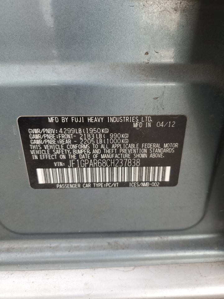 SUBARU IMPREZA SPORT LIMITED