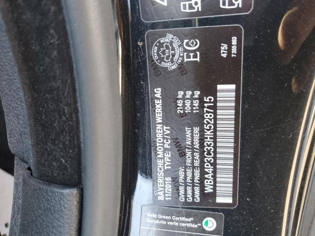 2017 BMW 440XI WBA4P3C33HK528715