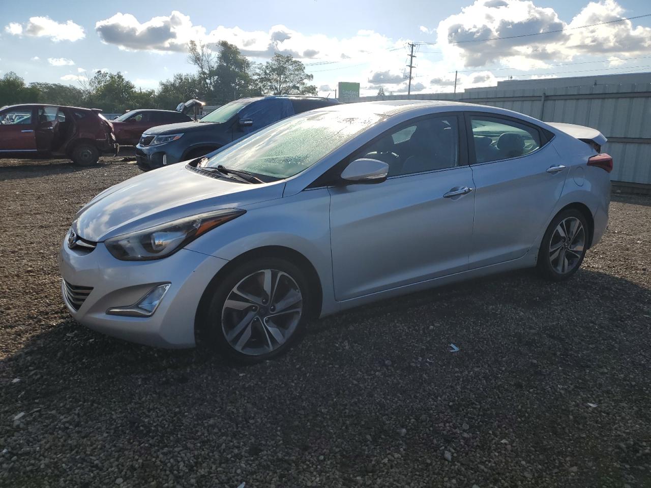 Lot #3298233038 2014 HYUNDAI ELANTRA SE