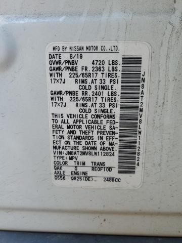 2020 NISSAN ROGUE S #3303731459