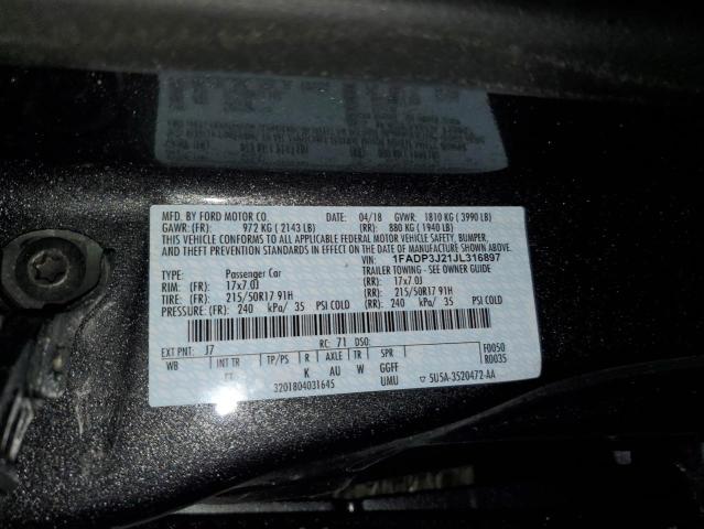 2018 FORD FOCUS TITA #3308426278