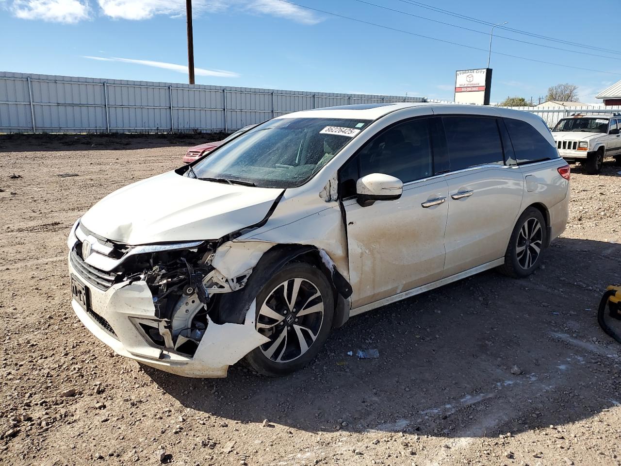 Lot #3284881031 2018 HONDA ODYSSEY EL