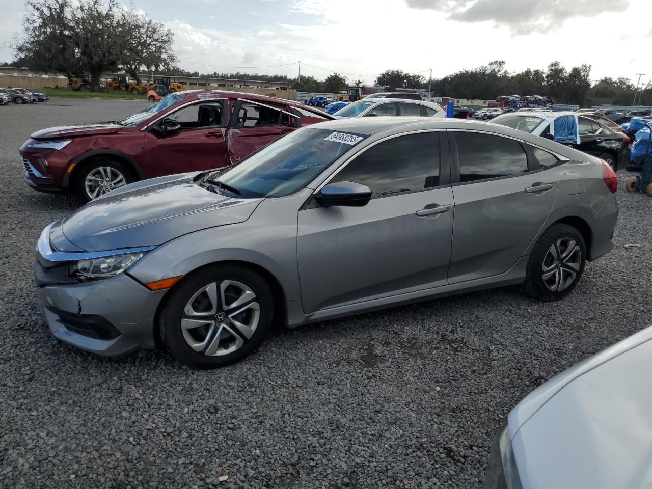 Lot #3302798994 2017 HONDA CIVIC LX