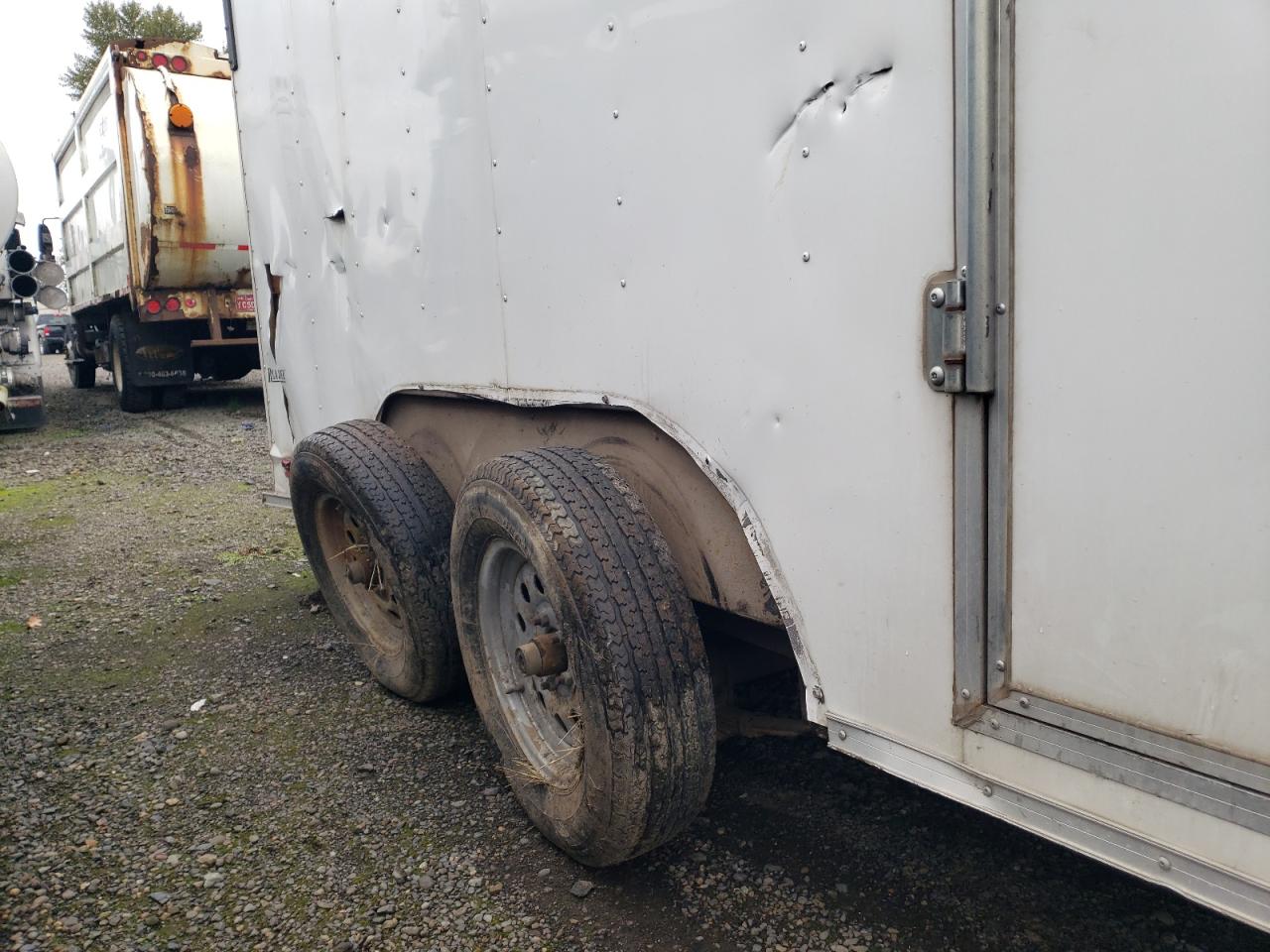 Lot #3284981950 2015 CARG ENCLOSED UTILITY TRA