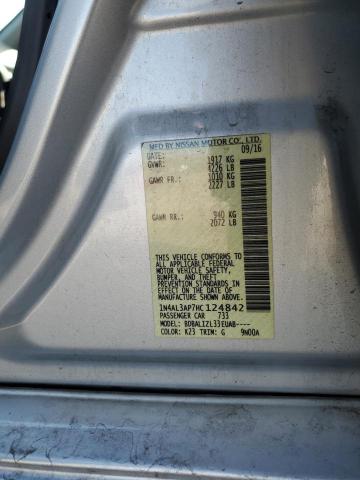 2017 NISSAN ALTIMA 2.5 - 1N4AL3AP7HC124842