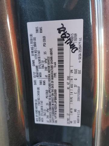 2018 FORD F150 SUPER - 1FTFX1E51JFB83200