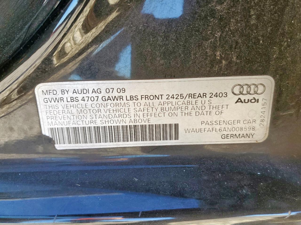 AUDI A4 PREMIUM PLUS