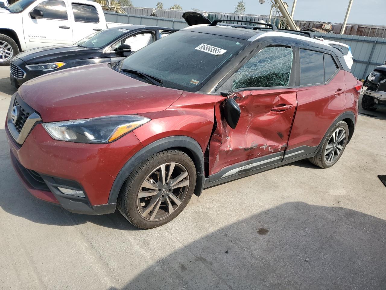 Lot #3303074776 2020 NISSAN KICKS SR