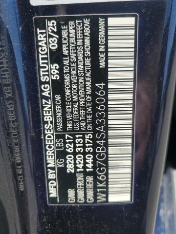 2025 MERCEDES-BENZ S 580 4MAT - W1K6G7GB4SA336064