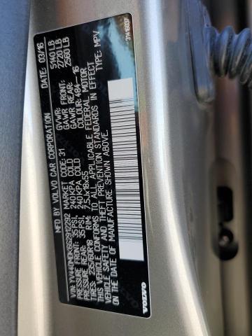 2016 VOLVO XC60 T5 PR #3316076225