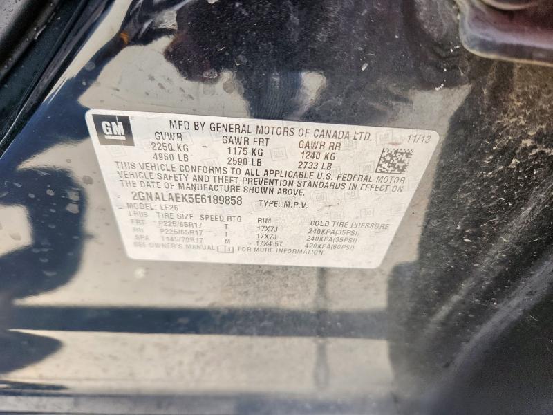 2014 CHEVROLET EQUINOX LS - 2GNALAEK5E6189858