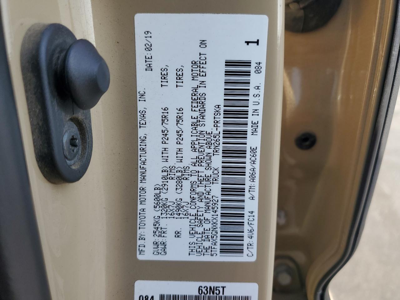 TOYOTA TACOMA DOUBLE CAB