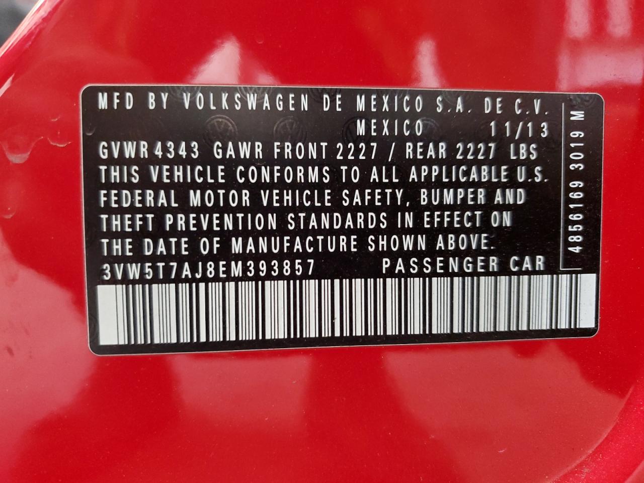 VOLKSWAGEN JETTA GLI