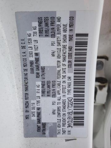 2020 TOYOTA YARIS L #3270025985