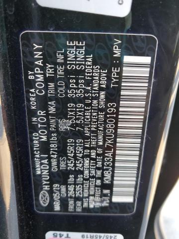 2019 HYUNDAI TUCSON LIM #3296251461