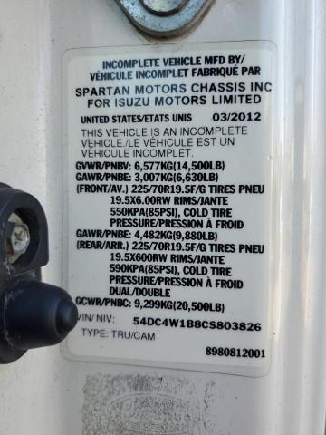 2012 ISUZU NPR HD #3309333053