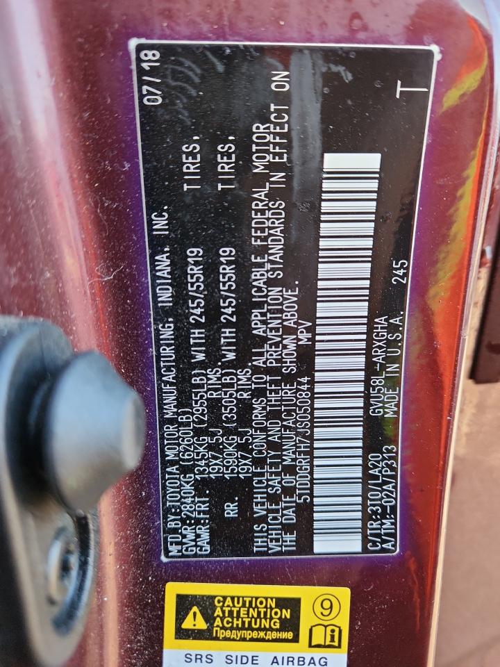 TOYOTA HIGHLANDER HYBRID LIMITED