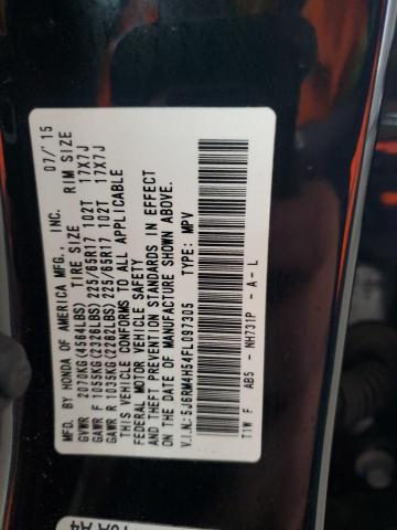 2015 HONDA CR-V EX - 5J6RM4H54FL097305