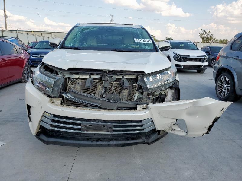 2018 TOYOTA HIGHLANDER LIMITED 5TDDZRFH6JS867541