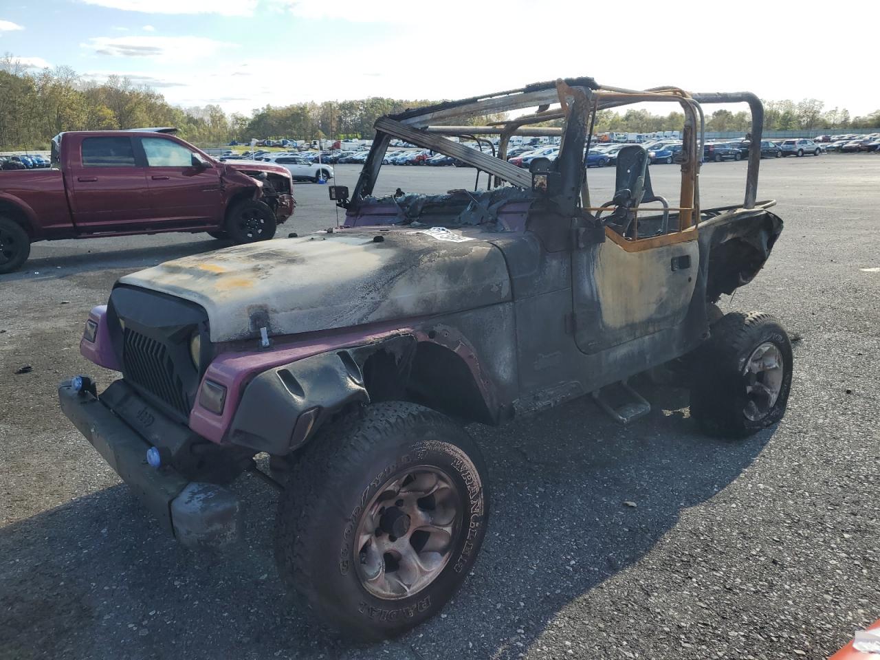 Lot #3301933413 1997 JEEP WRANGLER /