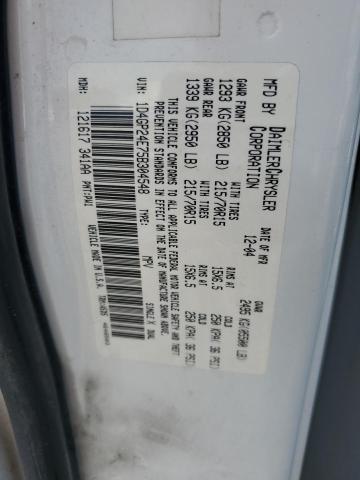 2005 DODGE GRAND CARAVAN SE #3277080165