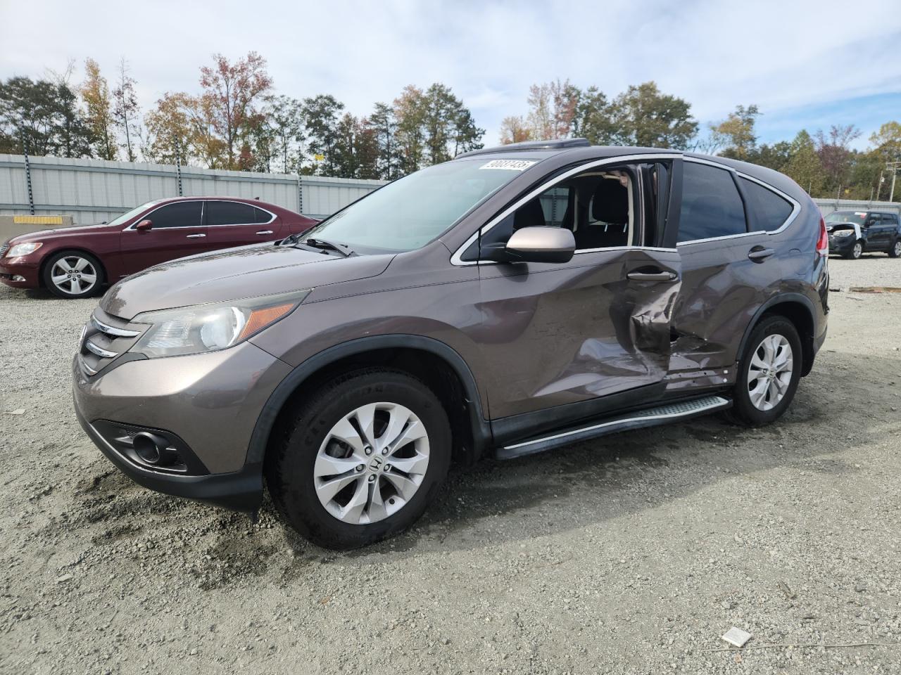 Lot #3279735926 2014 HONDA CR-V EX