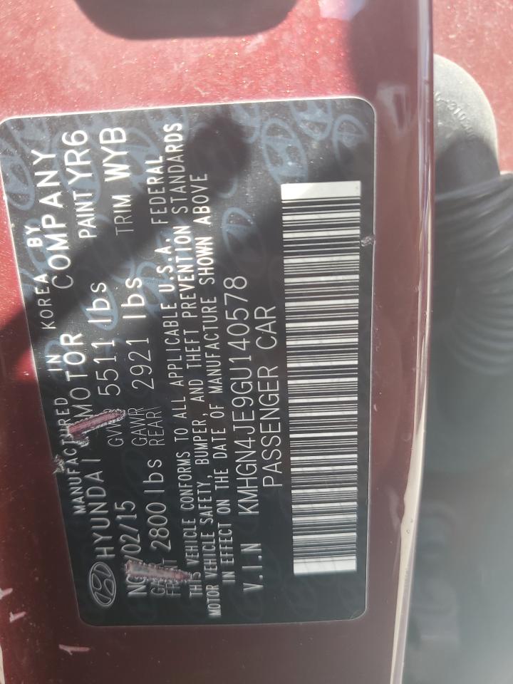 HYUNDAI GENESIS 3.8L