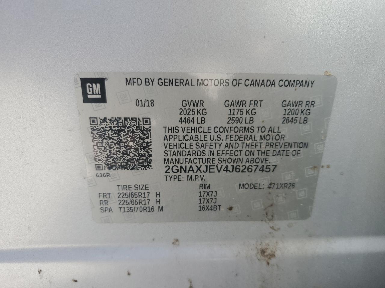 CHEVROLET EQUINOX LT