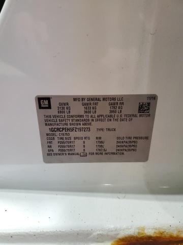 2015 CHEVROLET SILVERADO #3282458635