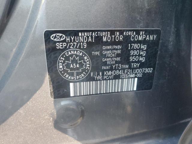 2020 HYUNDAI ELANTRA SE - KMHD84LF2LU007302