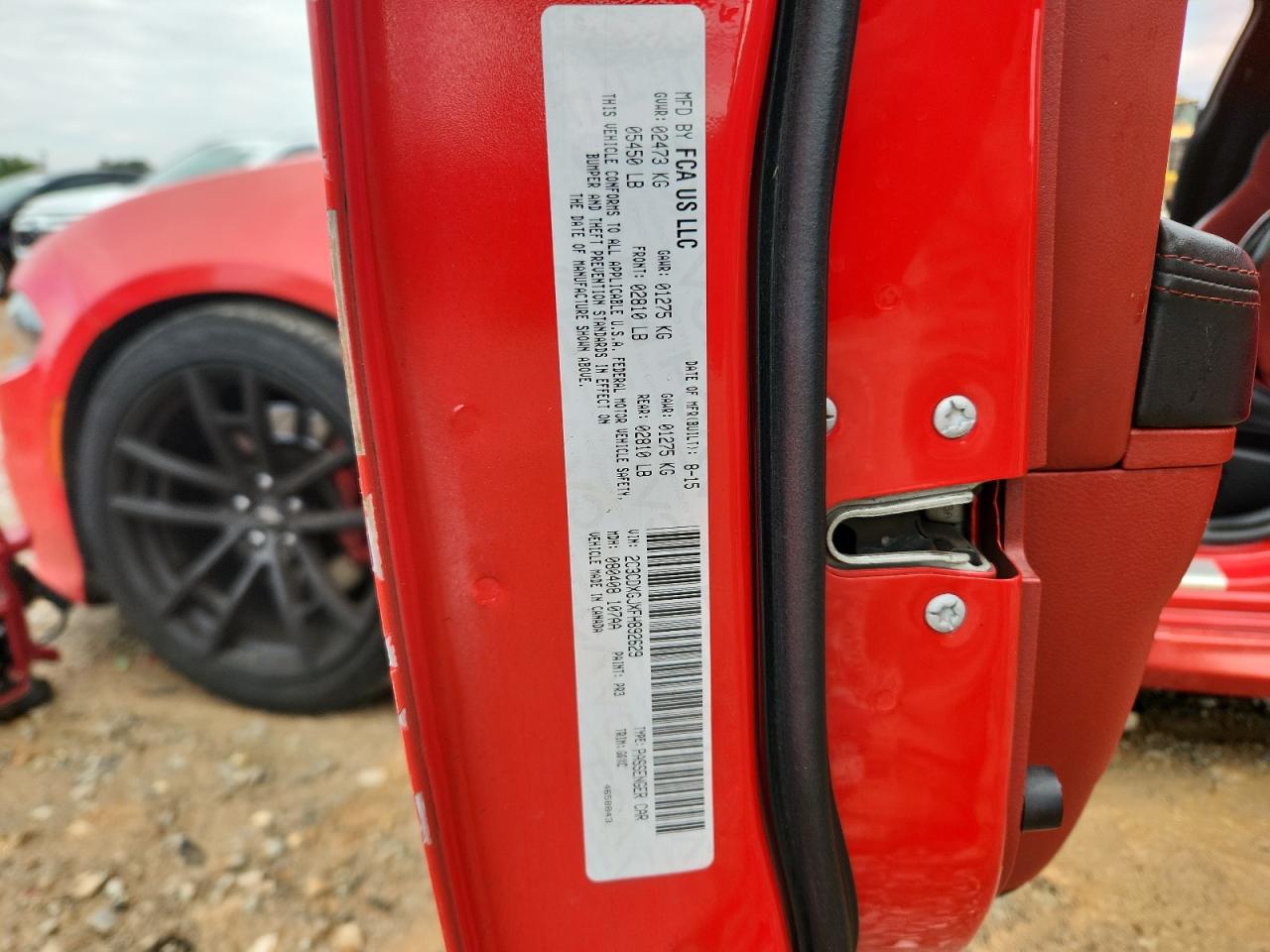 DODGE CHARGER R/T SCAT PACK