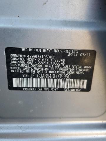 2013 SUBARU IMPREZA PR - JF1GJAB64DH035950