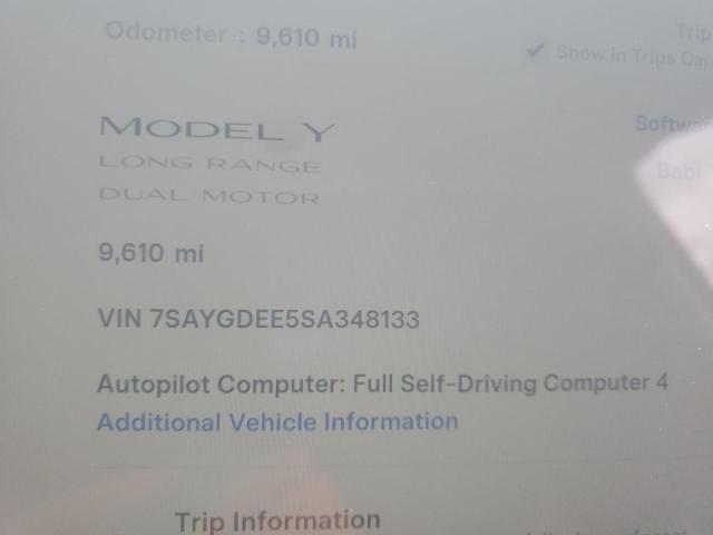 2025 TESLA MODEL Y #3305499074