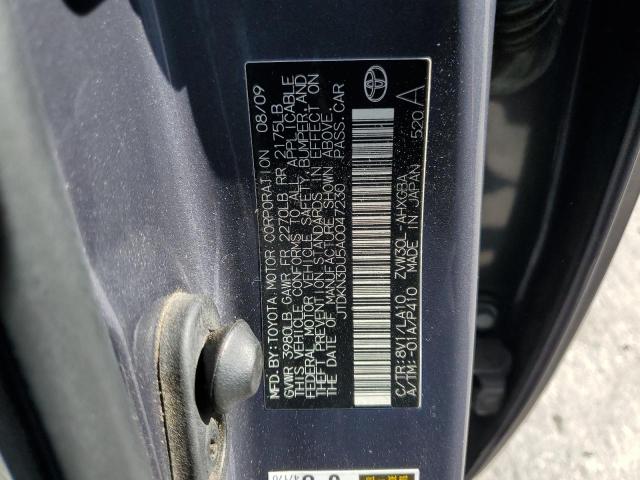 2010 TOYOTA PRIUS #3304141497