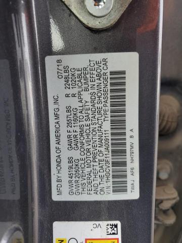 2018 HONDA ACCORD HYB 1HGCV3F11JA009111