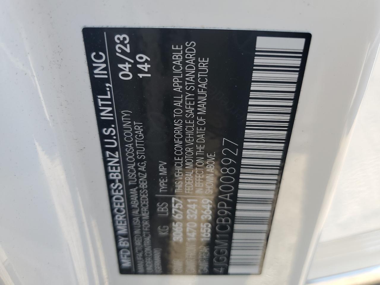 MERCEDES-BENZ EQE SUV 350 4MATIC