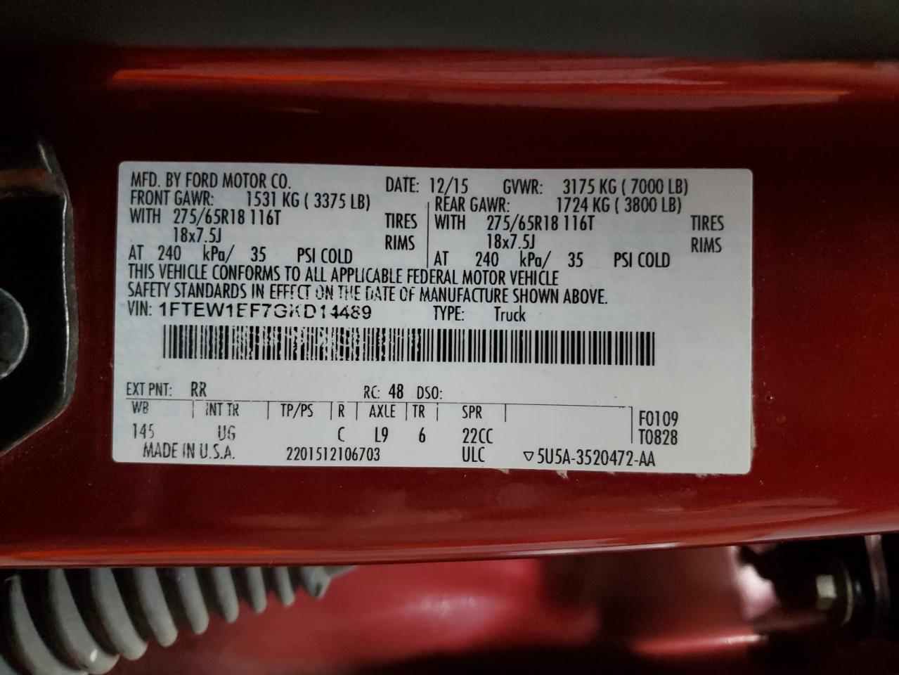 FORD F-150 SUPERCREW