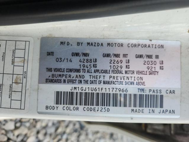 2015 MAZDA 6 SPORT - JM1GJ1U61F1177966