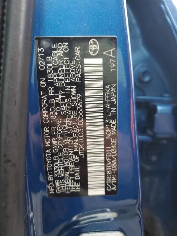 2013 TOYOTA YARIS #3292420585