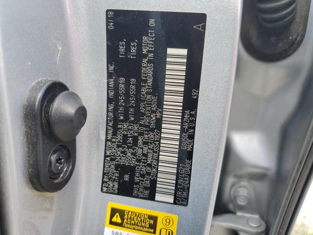 2018 TOYOTA HIGHLANDER 5TDKZRFHXJS541927