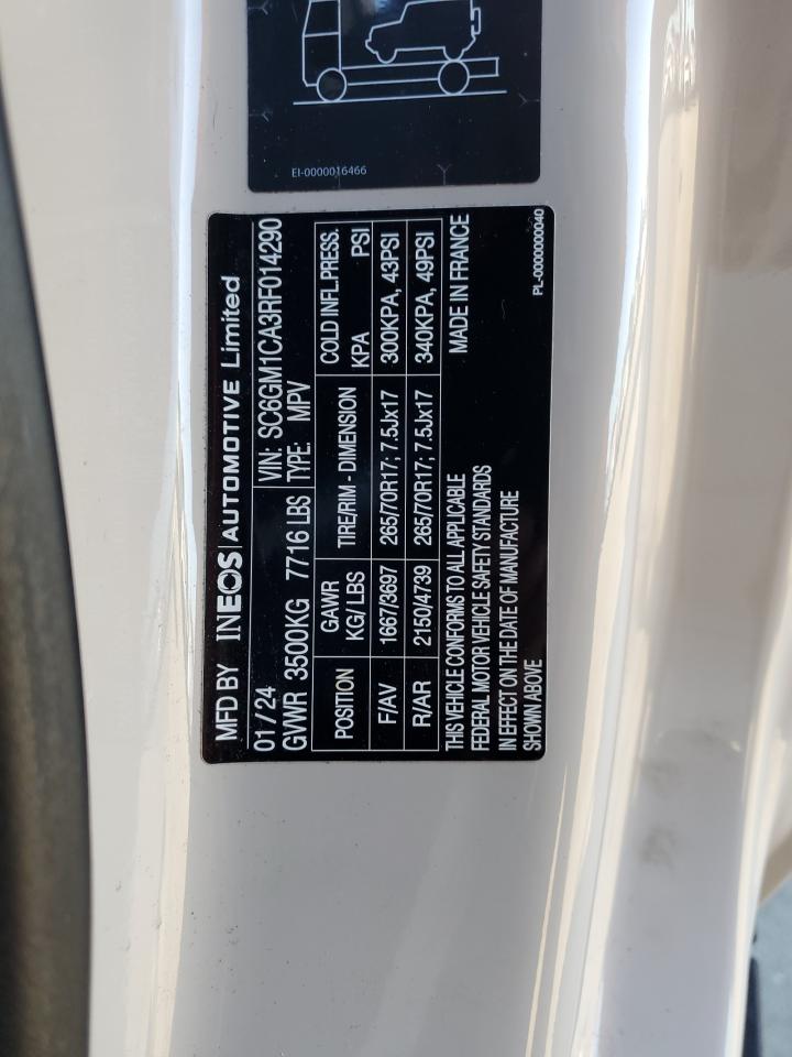 Lot #3268841235 2024 INEOS AUTOMOTIVE LIMITED GRENADIER