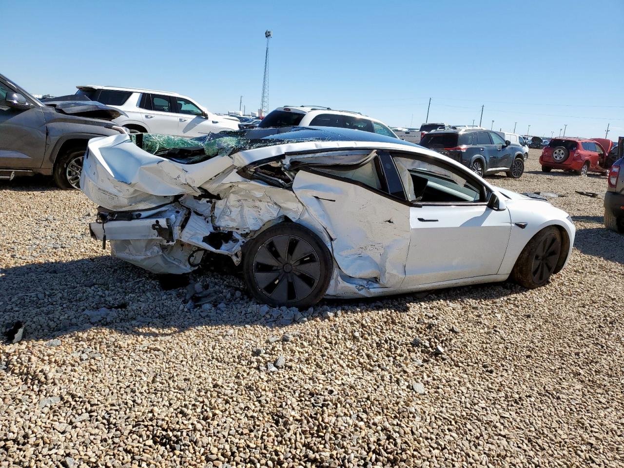 Lot #3311678239 2025 TESLA MODEL 3