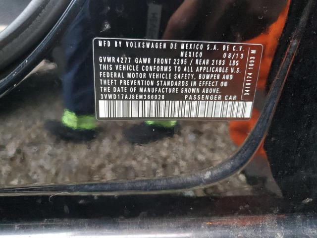 2014 VOLKSWAGEN JETTA SE - 3VWD17AJ8EM366028