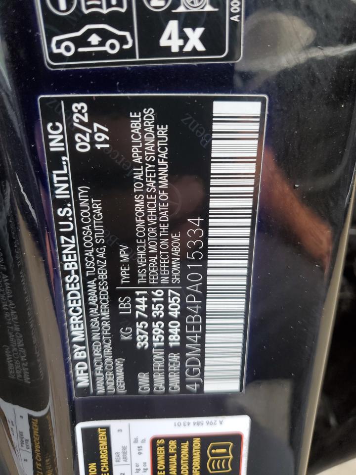 MERCEDES-BENZ EQS SUV 580 4MATIC