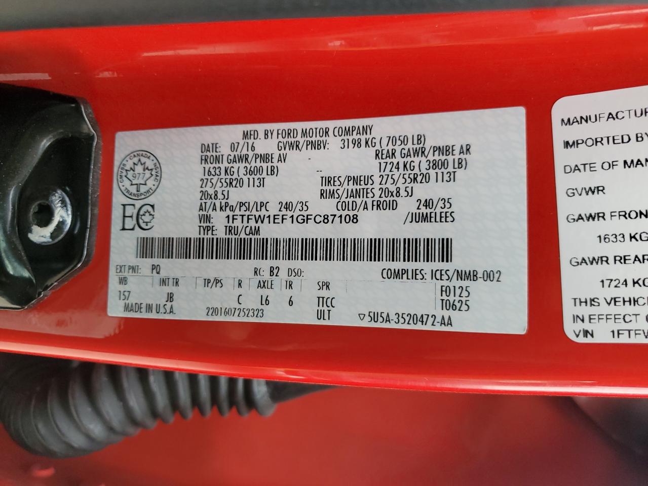 FORD F-150 SUPERCREW