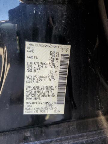 2015 NISSAN TITAN S 1N6AA0EC0FN509924