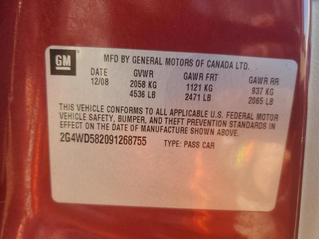 2009 BUICK LACROSSE C #3279847296