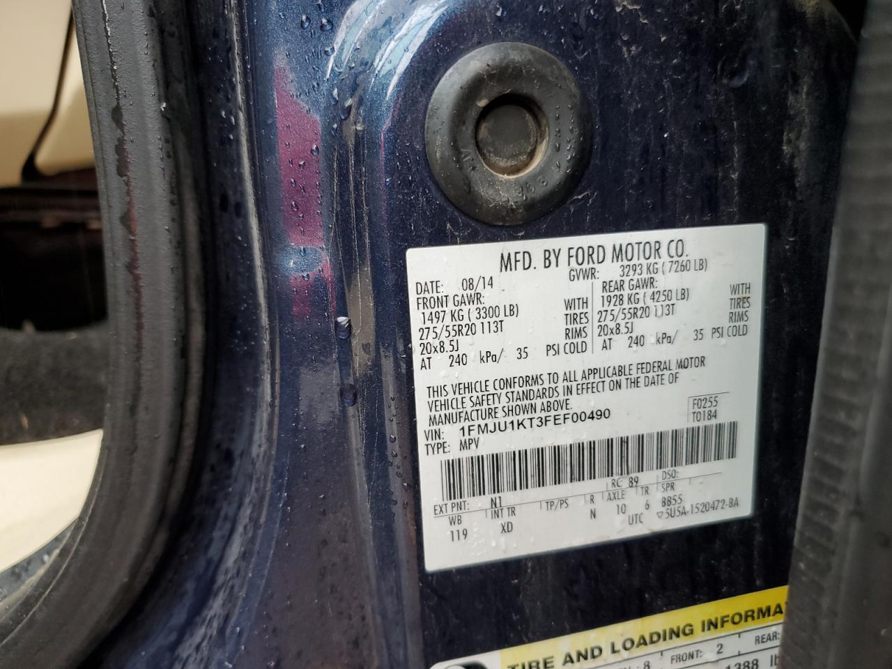 FORD EXPEDITION LIMITED