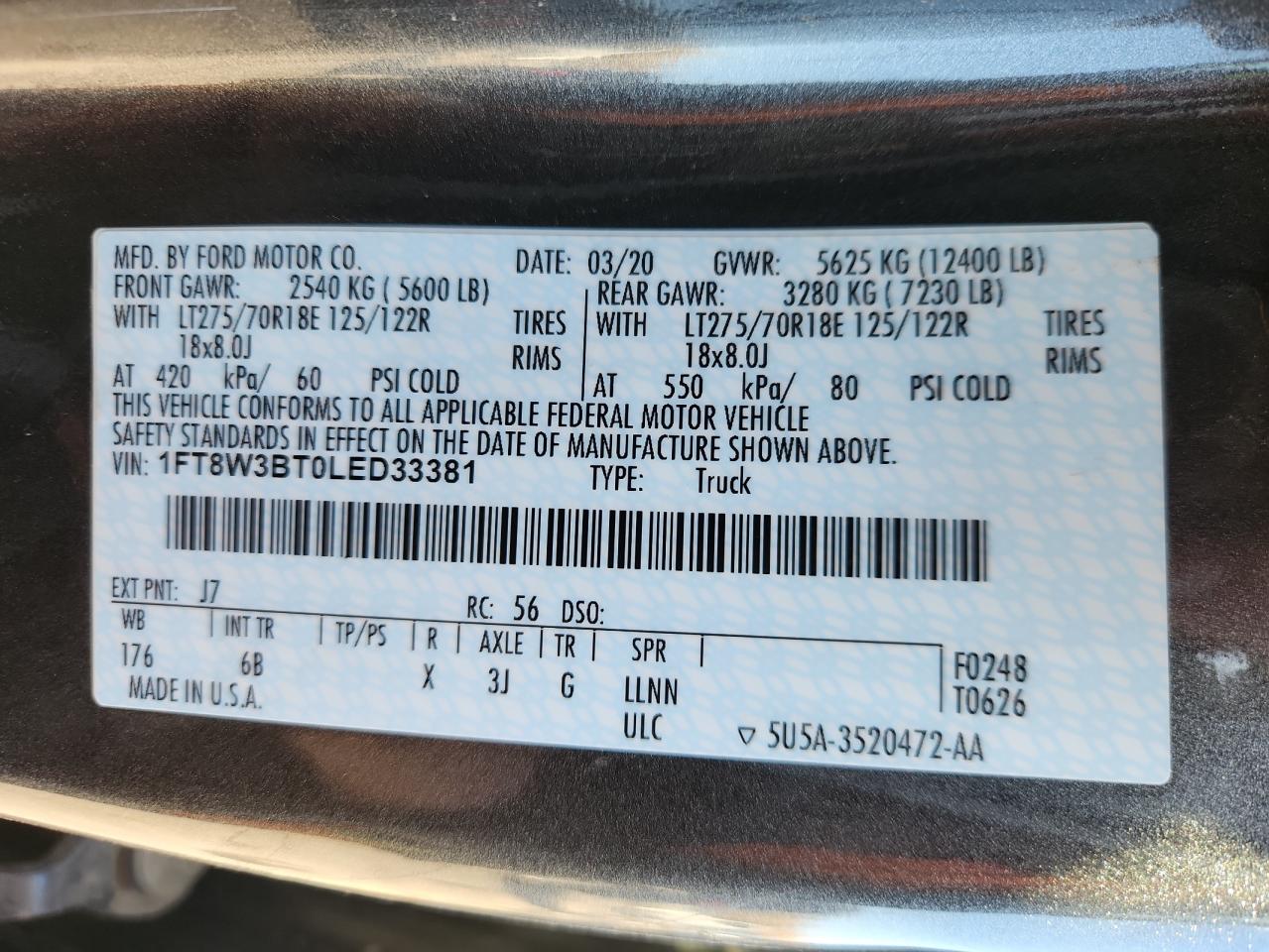 FORD F-350 SUPER DUTY